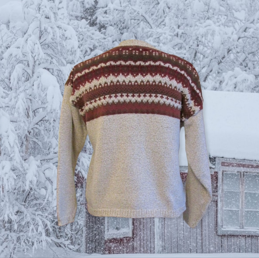 Vintage 90s Rustic Sweater - Picture 2 of 4